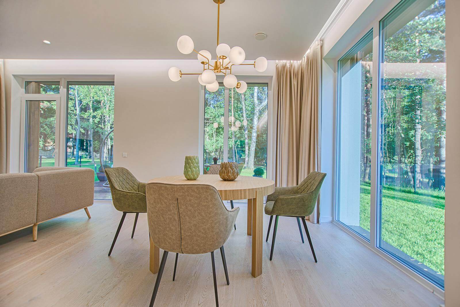 Classic Wooden Dining Room