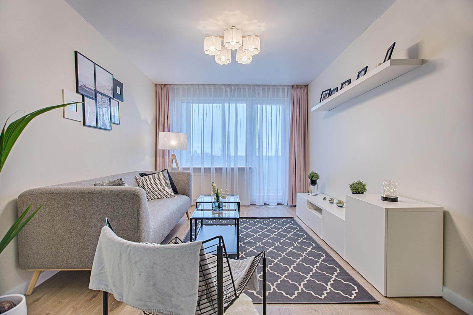 Open Living and Dining Combo